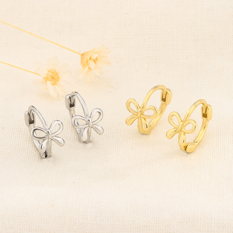 Sweet Bow Earrings For Women