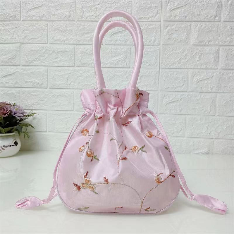 Ethnic-style Embroidered Bag Coin Purse For Women