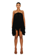 A Fashionable And Personalized One-shoulder Dress For Women