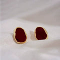 Fashion Retro Black Studs Women