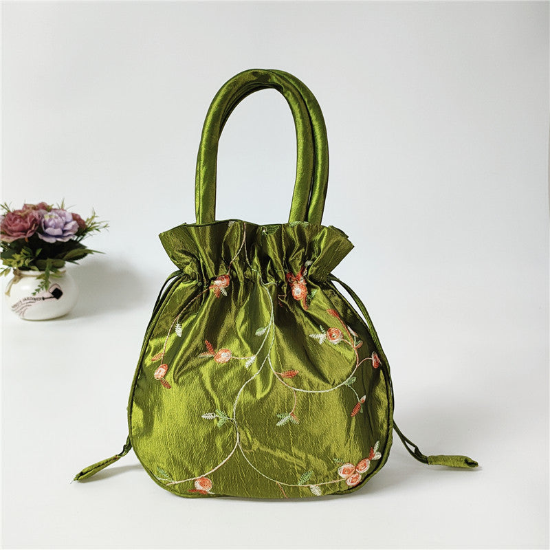 Ethnic-style Embroidered Bag Coin Purse For Women