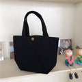 Handheld Canvas Bag Lunch Box Makeup