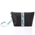 Nylon flat angle makeup storage bag