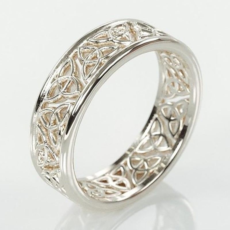 Hollow Flower Ring For Women