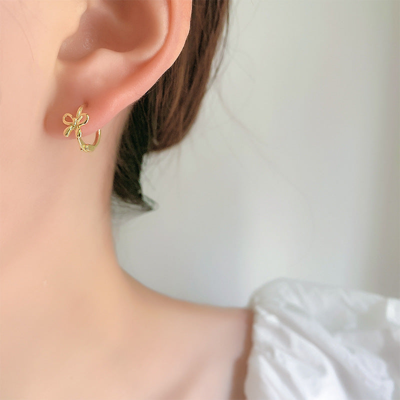 Sweet Bow Earrings For Women