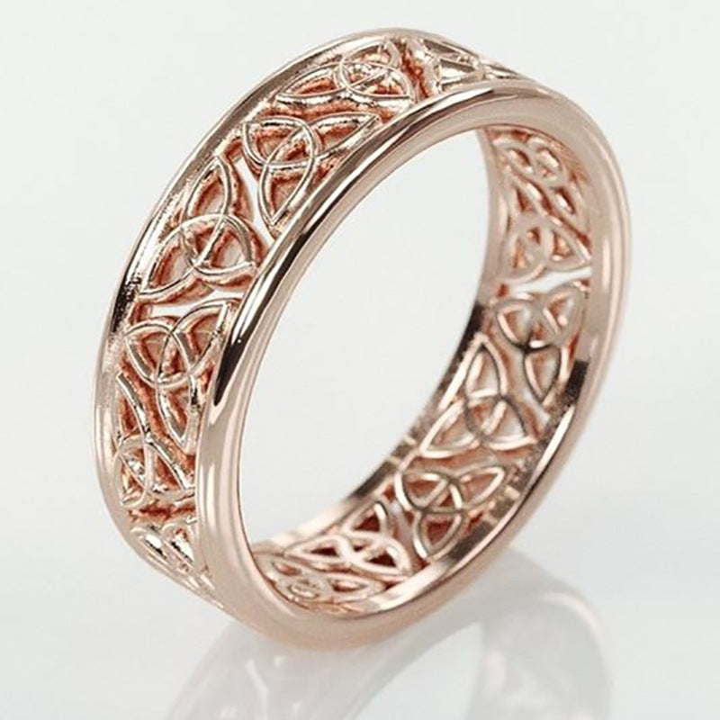 Hollow Flower Ring For Women