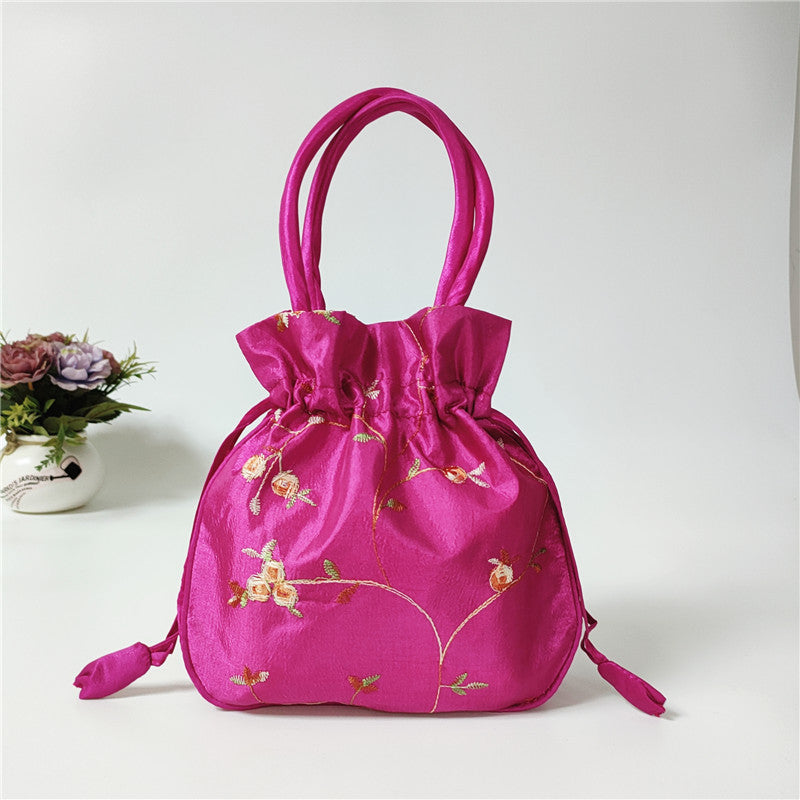 Ethnic-style Embroidered Bag Coin Purse For Women