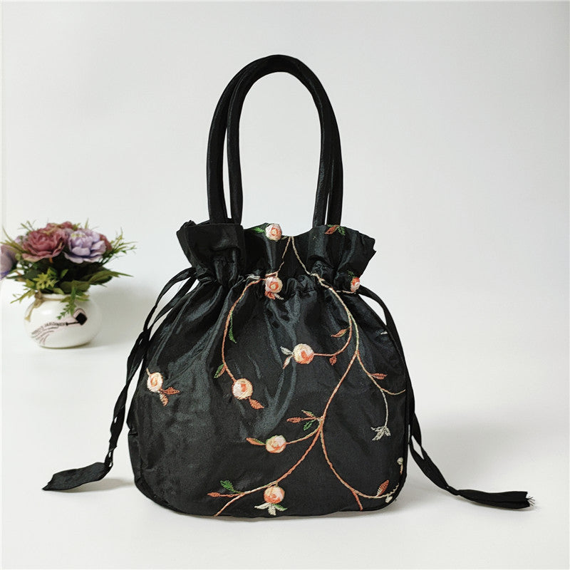 Ethnic-style Embroidered Bag Coin Purse For Women