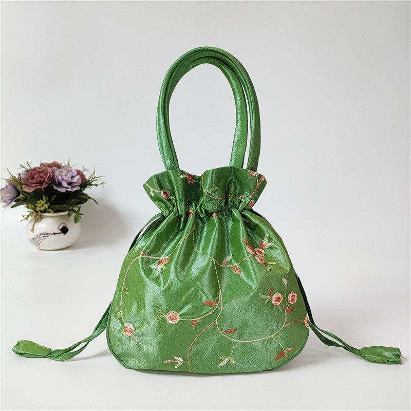 Ethnic-style Embroidered Bag Coin Purse For Women