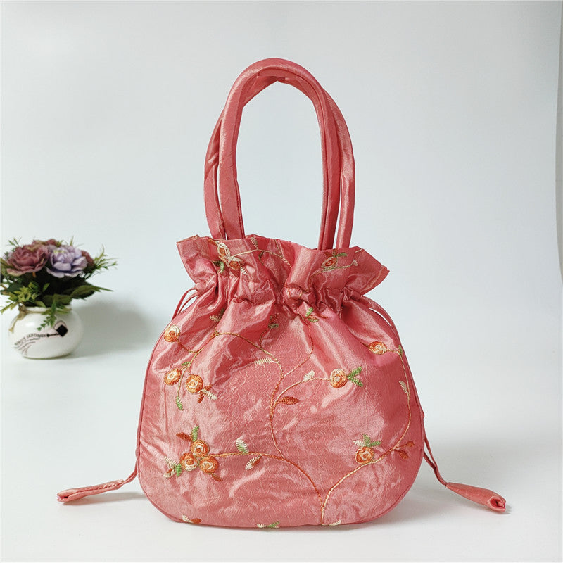 Ethnic-style Embroidered Bag Coin Purse For Women