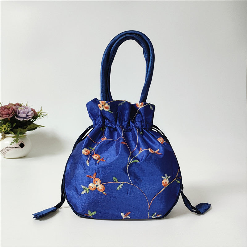 Ethnic-style Embroidered Bag Coin Purse For Women